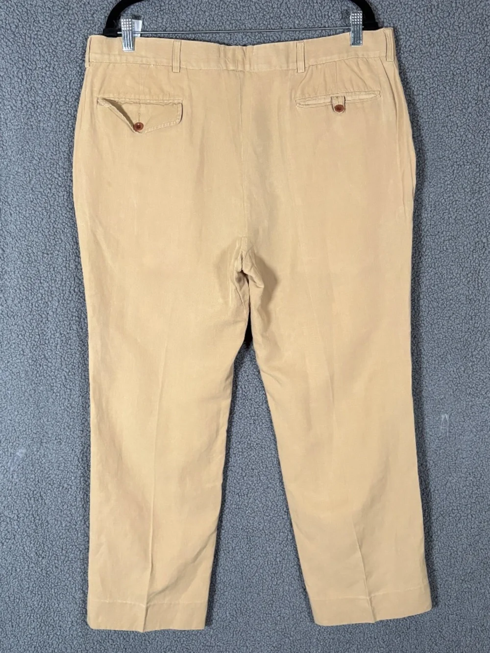Polo Ralph Lauren Linen Silk Blend Trousers Pants - Men's Size 36*32(Fit 36*28)
